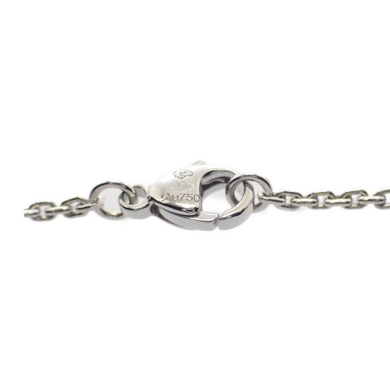 【商談中/対象者以外注文不可】ルイヴィトン LOUIS VUITTON ペンダント LV GM Q93670 ネックレス K18ホワイトゴールド ダイヤモンド メンズ レディース【中古】【Aランク】