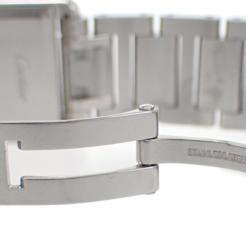 カルティエ CARTIER タンクマストLM WSTA0052 腕時計 ステンレススチール クオーツ シルバー文字盤 メンズ【中古】【Aランク】