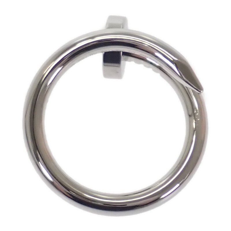 カルティエ CARTIER ジュストアンクル クラシックモデル 9号 50 B4099250 リング K18ホワイトゴールド レディース【中古】【Aランク】