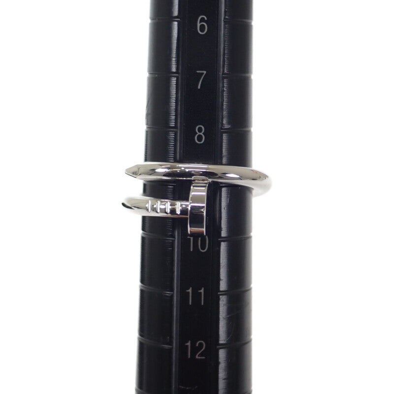 カルティエ CARTIER ジュストアンクル クラシックモデル 9号 50 B4099250 リング K18ホワイトゴールド レディース【中古】【Aランク】