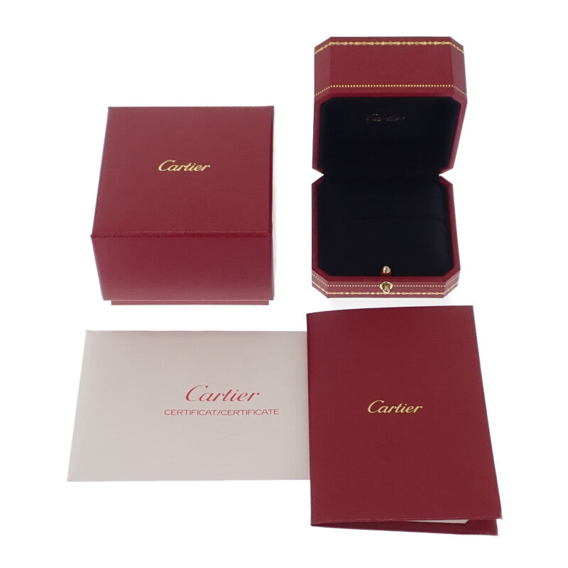 カルティエ CARTIER ジュストアンクル クラシックモデル 9号 50 B4099250 リング K18ホワイトゴールド レディース【中古】【Aランク】