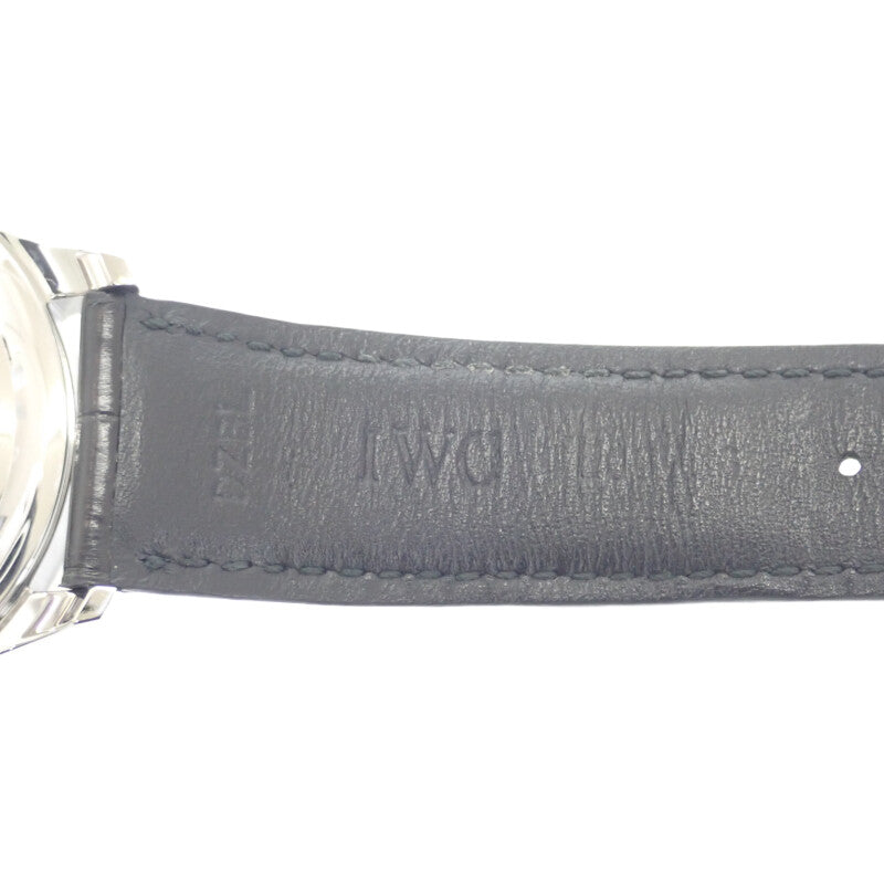 IWC インターナショナルウォッチカンパニー IWC ポルトギーゼ クロノグラフ IW371491 腕時計 ステンレススチール 自動巻き ブルー文字盤 メンズ【中古】【Aランク】