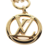 【中古】ルイヴィトン LOUIS VUITTON コリエ・ベイビールイーズ M00598 ネックレス メタル ゴールド レディース【Aランク】