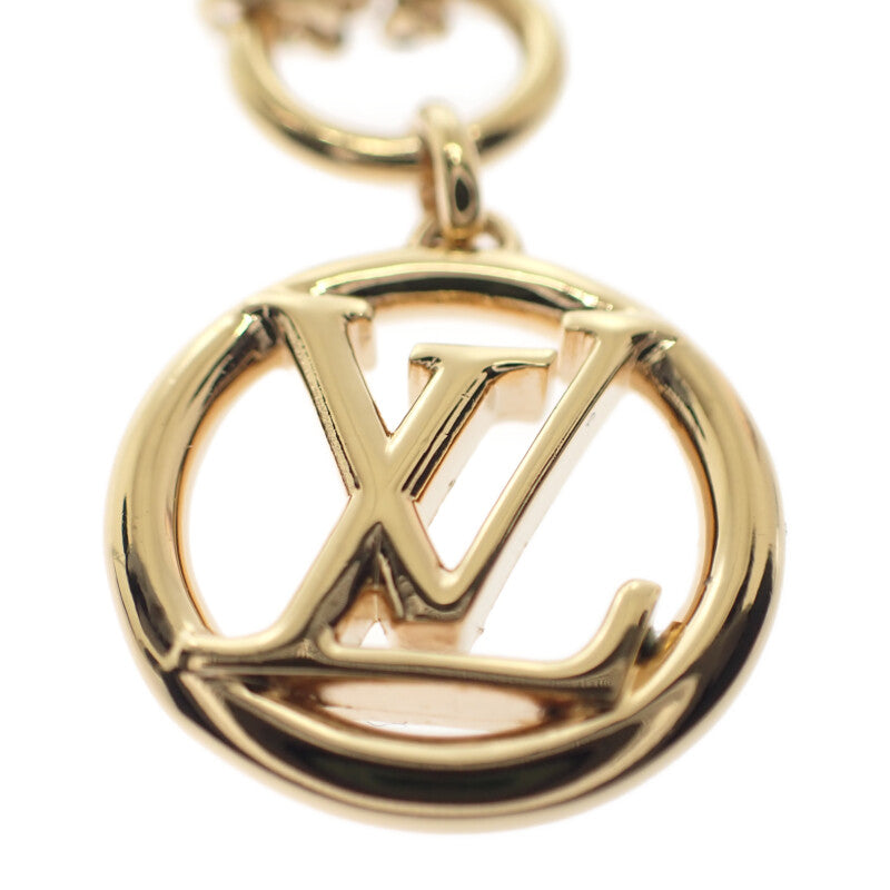 【中古】ルイヴィトン LOUIS VUITTON コリエ・ベイビールイーズ M00598 ネックレス メタル ゴールド レディース【Aランク】