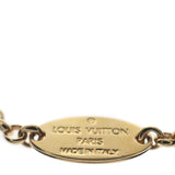 【中古】ルイヴィトン LOUIS VUITTON コリエ・ベイビールイーズ M00598 ネックレス メタル ゴールド レディース【Aランク】