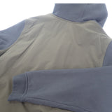 エルメス HERMES ジップ XL パーカー コットン ナイロン ポリウレタン ネイビー カーキ メンズ【中古】【Aランク】