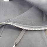 エルメス HERMES ジップ XL パーカー コットン ナイロン ポリウレタン ネイビー カーキ メンズ【中古】【Aランク】