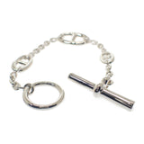 エルメス HERMES ファランドール SH ブレスレット シルバー925 レディース【中古】【Aランク】