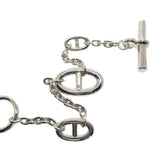 エルメス HERMES ファランドール SH ブレスレット シルバー925 レディース【中古】【Aランク】