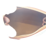 セリーヌ CELINE スモール コスメティック 4M1622CZJ-04LU ポーチ カーフ トリオンフキャンバス ブラウン ブラック レディース【中古】【SAランク】