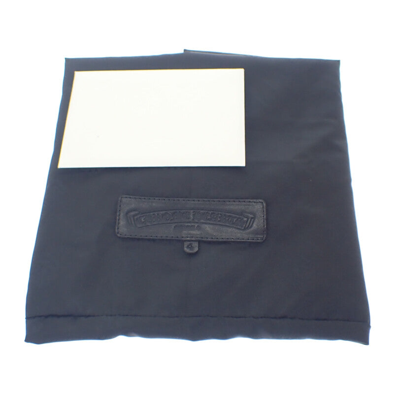 【中古】クロムハーツ CHROME HEARTS スナットパック 2232-304-7200-0900 ボディバッグ レザー ブラック メンズ【Bランク】