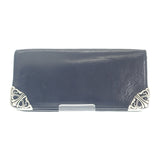 【中古】クロムハーツ CHROME HEARTS シングルフォールドウォレット 2246-304-0041-0900 札入れ レザー ブラック メンズ【ABランク】