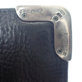 【中古】クロムハーツ CHROME HEARTS シングルフォールドウォレット 2246-304-0041-0900 札入れ レザー ブラック メンズ【ABランク】