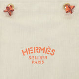 エルメス HERMES アリーヌPM ショルダーバッグ レザー トワルシェブロン アイボリー オレンジ メンズ レディース【中古】【Aランク】