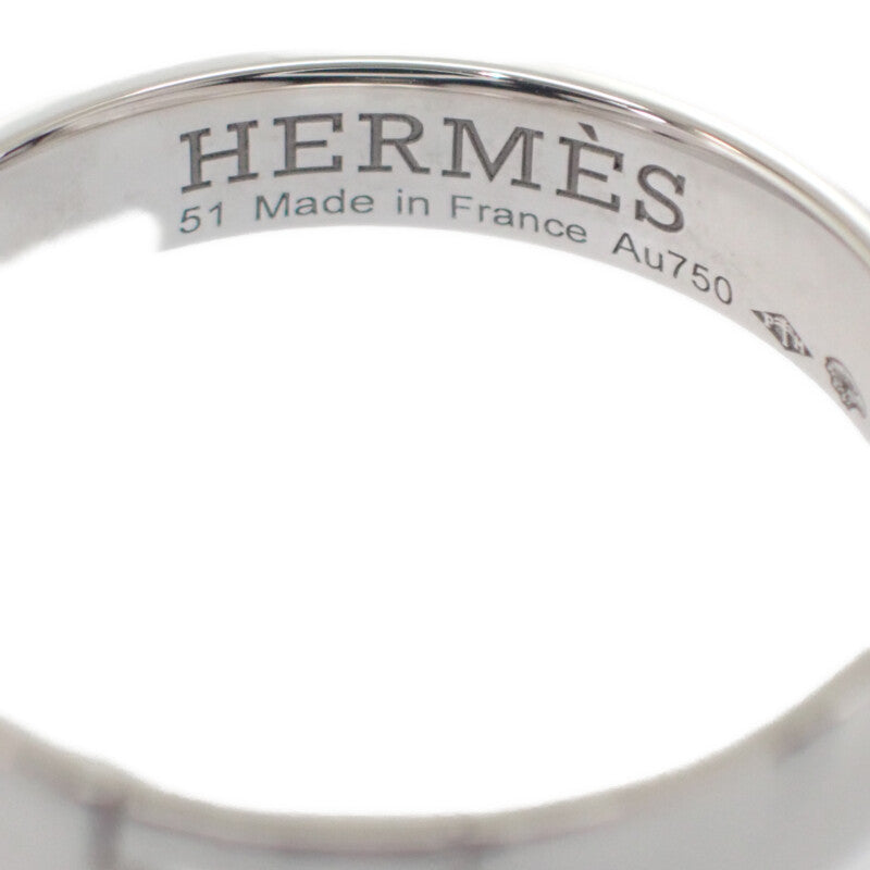 【中古】エルメス HERMES エヴァーヘラクレス H119854B リング K18ホワイトゴールド 11号  51 レディース【Aランク】
