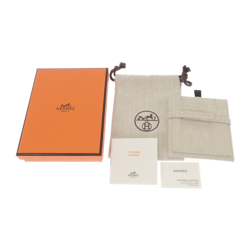 エルメス HERMES ポップHミニ ネックレス GP ホワイト レディース【中古】【Aランク】