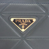 【中古】プラダ PRADA スモールキルトレザー 1BG548 2WAYバッグ ショルダーバッグ レザー ブラック ゴールド金具 レディース【Aランク】