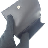 ロエベ LOEWE トライフォールドウォレット C660TR2X02 三つ折り財布 ソフトグレインカーフ ブラック メンズ レディース【中古】【Aランク】