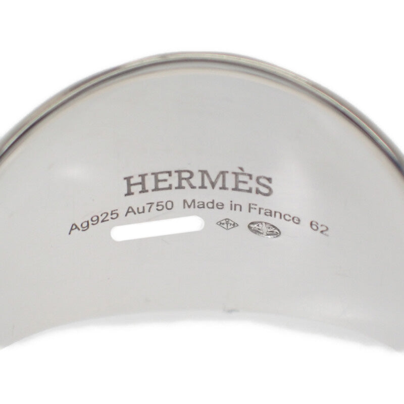 エルメス HERMES シュヴァリエPM H120642B_00062 リング K18ピンクゴールド シルバー925 21.5号  メンズ レディース【中古】【Aランク】