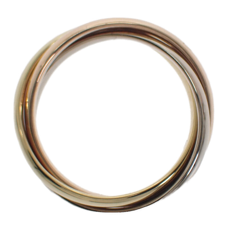 カルティエ CARTIER トリニティ SM 9号 B4235149 リング K18ホワイトゴールド K18イエローゴールド K18ピンクゴールド 49 レディース【中古】【Aランク】