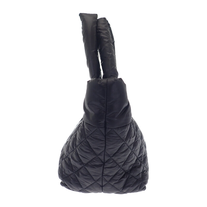 シャネル CHANEL コココクーン トート PM 通勤 人気 定番 A48610 ハンドバッグ ナイロン ブラック レディース【中古】【ABランク】