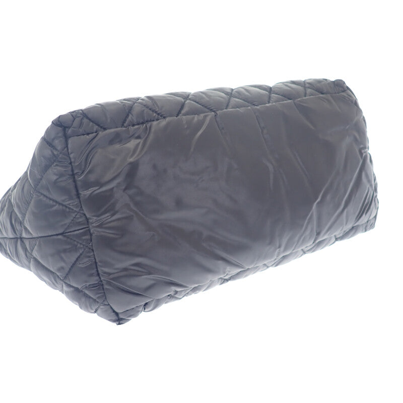 シャネル CHANEL コココクーン トート PM 通勤 人気 定番 A48610 ハンドバッグ ナイロン ブラック レディース【中古】【ABランク】