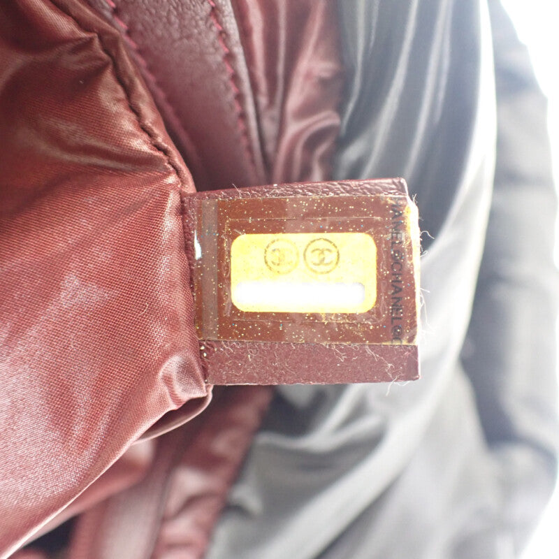 シャネル CHANEL コココクーン トート PM 通勤 人気 定番 A48610 ハンドバッグ ナイロン ブラック レディース【中古】【ABランク】