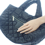 シャネル CHANEL コココクーン トート PM 通勤 人気 定番 A48610 ハンドバッグ ナイロン ブラック レディース【中古】【ABランク】