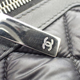 シャネル CHANEL コココクーン トート PM 通勤 人気 定番 A48610 ハンドバッグ ナイロン ブラック レディース【中古】【ABランク】