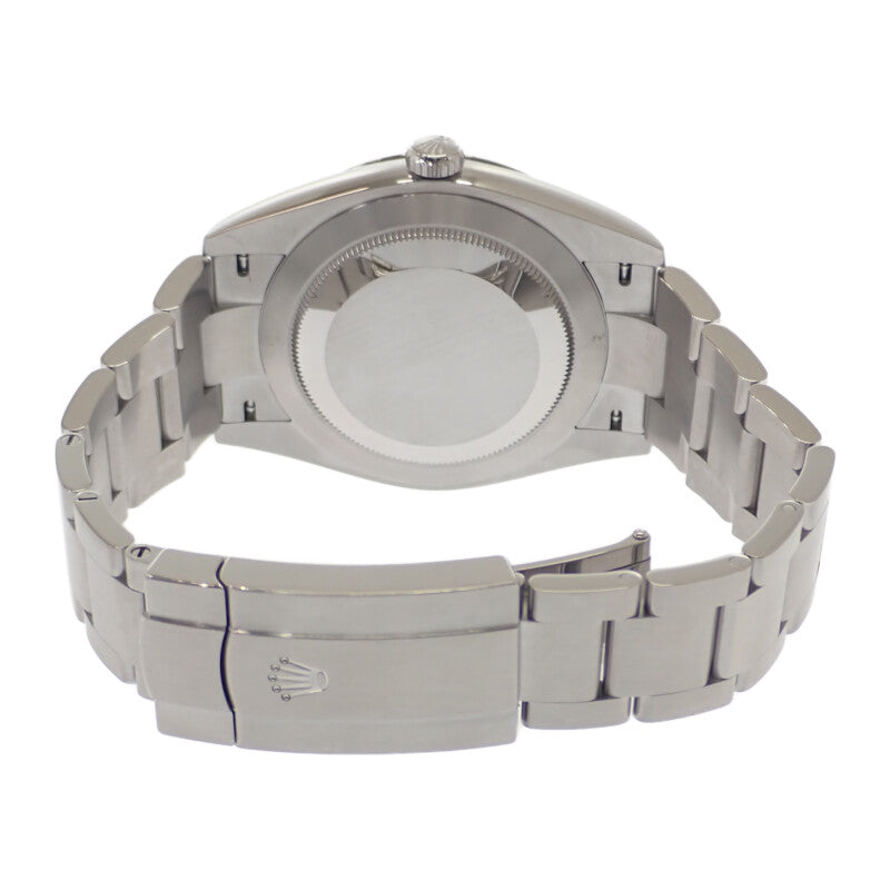 ロレックス ROLEX オイスターパーペチュアル 41 124300 腕時計 ステンレススチール 自動巻き グリーン文字盤 メンズ【中古】【SAランク】