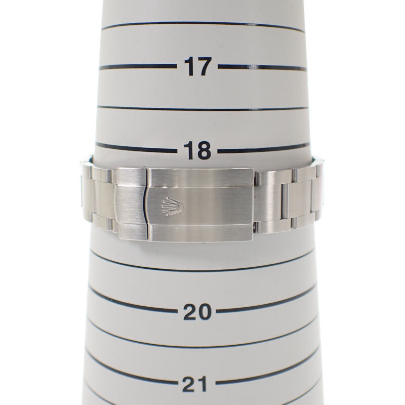 ロレックス ROLEX オイスターパーペチュアル 41 124300 腕時計 ステンレススチール 自動巻き グリーン文字盤 メンズ【中古】【SAランク】