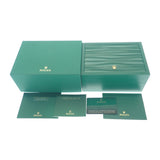 ロレックス ROLEX オイスターパーペチュアル 41 124300 腕時計 ステンレススチール 自動巻き グリーン文字盤 メンズ【中古】【SAランク】