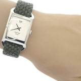 トムフォード TOM FORD N.004 TF0120256681 腕時計 ステンレススチール ホワイト カーキ クオーツ ホワイト文字盤 レディース メンズ【中古】【Aランク】