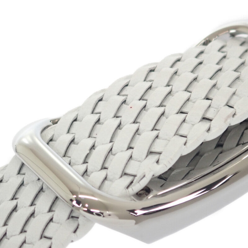 トムフォード TOM FORD N.004 TF0120256681 腕時計 ステンレススチール ホワイト カーキ クオーツ ホワイト文字盤 レディース メンズ【中古】【Aランク】