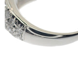 ミキモト MIKIMOTO パール ダイヤ 11号 リング Pt950プラチナ レディース【中古】【Aランク】