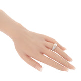 ミキモト MIKIMOTO パール ダイヤ 11号 リング Pt950プラチナ レディース【中古】【Aランク】