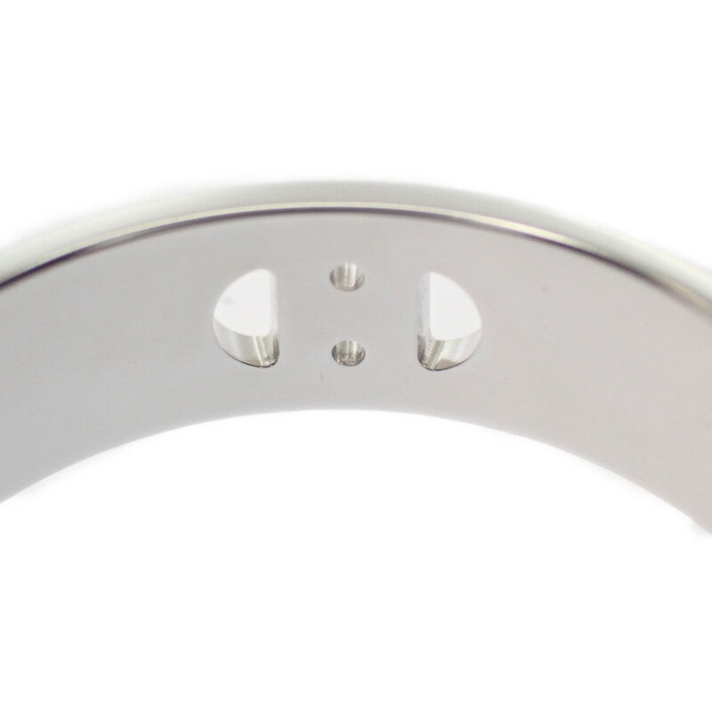 Hermes HERMES H d'Ancre PM 17.5 / 58 H116601B Ring K18 White Gold Diamond Women's [Used] [A Rank]