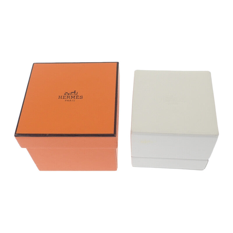 Hermes HERMES H d'Ancre PM 17.5 / 58 H116601B Ring K18 White Gold Diamond Women's [Used] [A Rank]