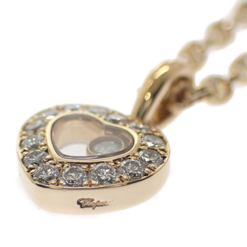 ショパール Chopard ハッピーダイヤモンド 79-1084-20 ネックレス K18イエローゴールド ダイヤモンド レディース【中古】【Aランク】