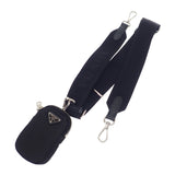 プラダ PRADA Re-Edition 2005 ショルダーバッグ ハンドバッグ 1BH204 2WAYバッグ ナイロン ブラック シルバー金具 レディース【中古】【ABランク】