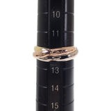 カルティエ CARTIER トリニティ SM 12号 52 B4086152 リング K18ホワイトゴールド K18イエローゴールド K18ピンクゴールド レディース【中古】【Aランク】