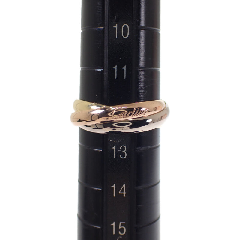 カルティエ CARTIER トリニティ SM 12号 52 B4086152 リング K18ホワイトゴールド K18イエローゴールド K18ピンクゴールド レディース【中古】【Aランク】