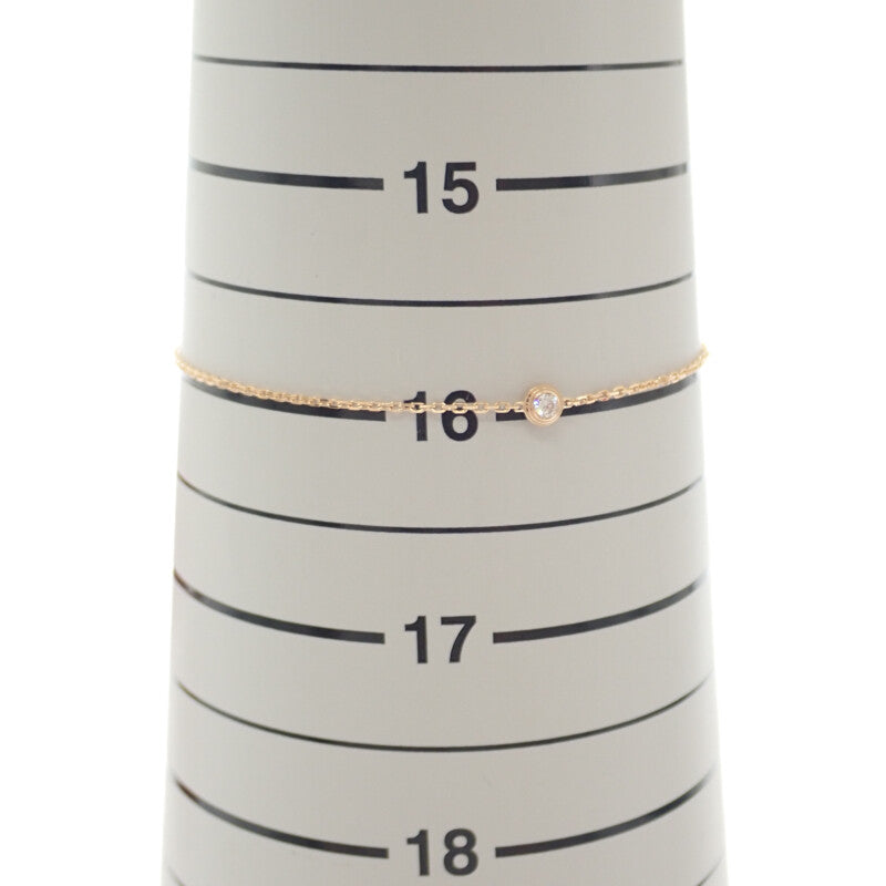 【中古】カルティエ CARTIER ダムールXS B6045717 ブレスレット K18ピンクゴールド ダイヤモンド レディース【Aランク】