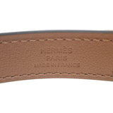 エルメス HERMES ケリー18 エトゥープ K刻印  ベルト ヴォーエプソン グレー ベージュ シルバー金具 レディース【中古】【Sランク】