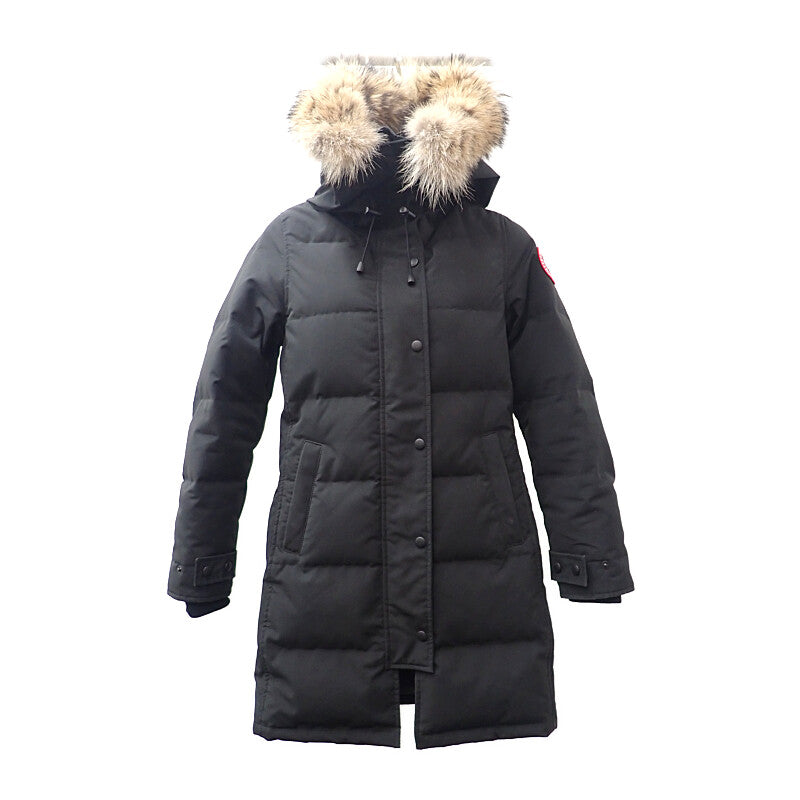 カナダグース CANADA GOOSE マッケンジーパーカー S 2302JL ダウンジャケット ポリエステル コットン ダウン ブラック レディース【中古】【ABランク】