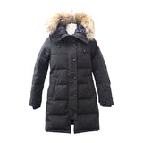 カナダグース CANADA GOOSE マッケンジーパーカー S 2302JL ダウンジャケット ポリエステル コットン ダウン ブラック レディース【中古】【ABランク】