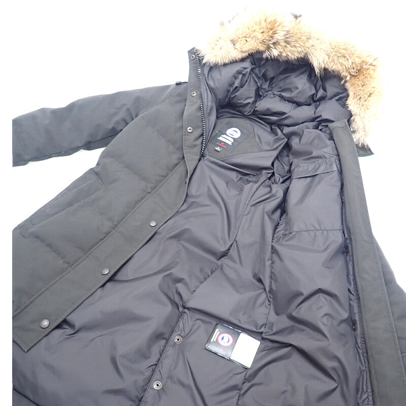 カナダグース CANADA GOOSE マッケンジーパーカー S 2302JL ダウンジャケット ポリエステル コットン ダウン ブラック レディース【中古】【ABランク】