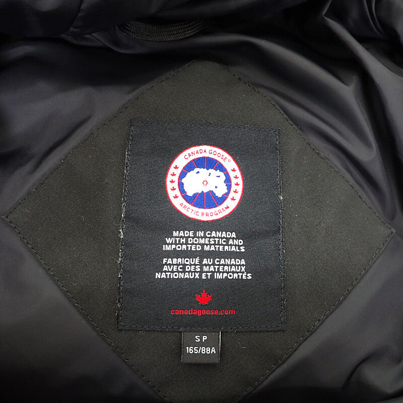 カナダグース CANADA GOOSE マッケンジーパーカー S 2302JL ダウンジャケット ポリエステル コットン ダウン ブラック レディース【中古】【ABランク】