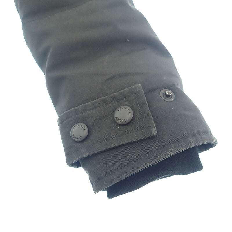 カナダグース CANADA GOOSE マッケンジーパーカー S 2302JL ダウンジャケット ポリエステル コットン ダウン ブラック レディース【中古】【ABランク】