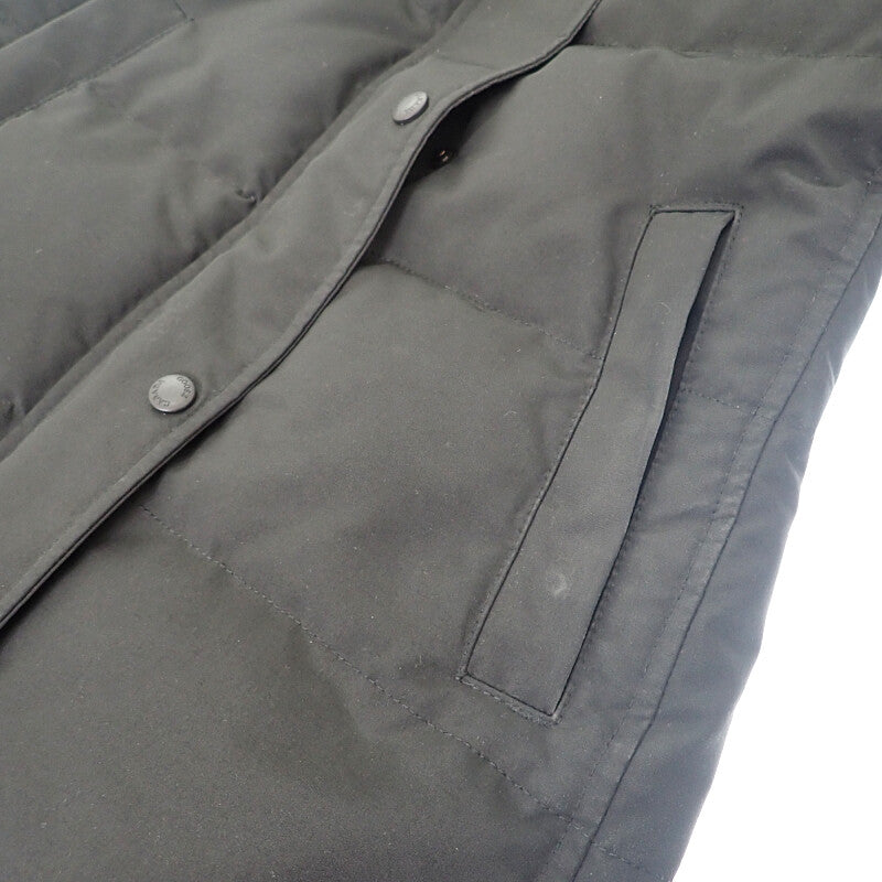 カナダグース CANADA GOOSE マッケンジーパーカー S 2302JL ダウンジャケット ポリエステル コットン ダウン ブラック レディース【中古】【ABランク】